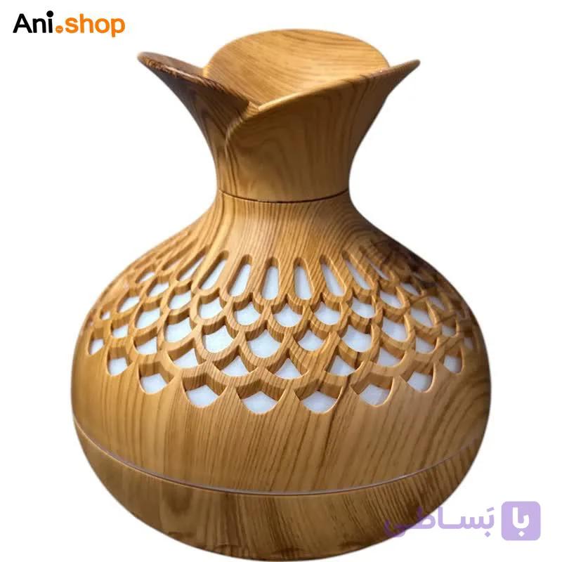 بخور طرح گلدان طرح چوبی