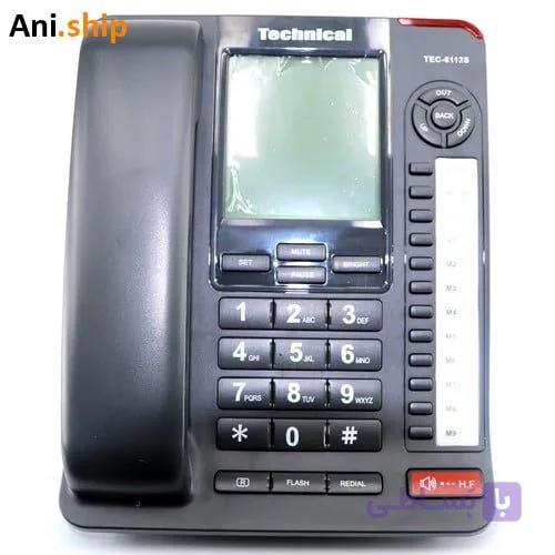 تلفن تکنیکال مدل TEC-6112 — تصویر 1