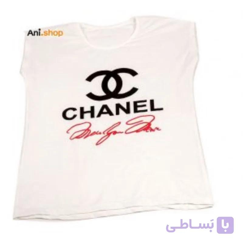 تیشرت حلقه ای زنانه طرح dz-48 CHANEl