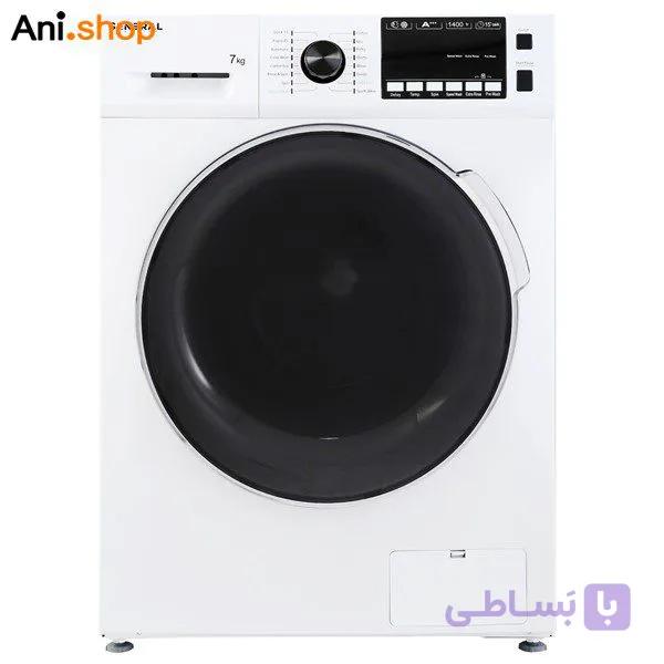 ماشین لباسشویی 7کیلوی جنرال آدمیرال مدل FTU-4713 سفید کد 115 — تصویر 1
