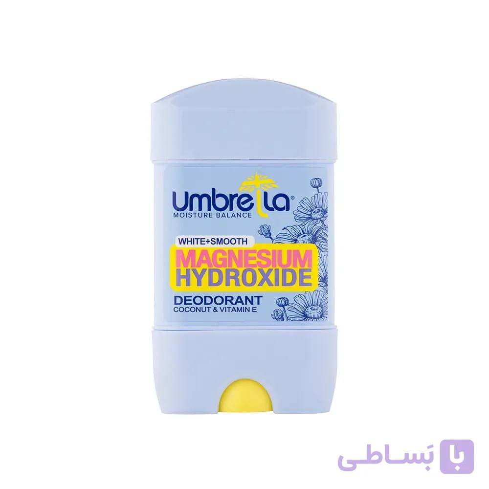 ژل دئودورانت زنانه آمبرلا مدل White And Smooth حجم 75 میلی لیتر — تصویر 1