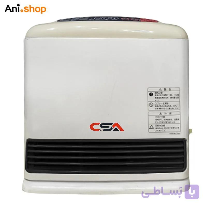 بخاری گازی LPG فن دار ژاپنی بدون دودکش 2500 مناسب گاز کپسولی