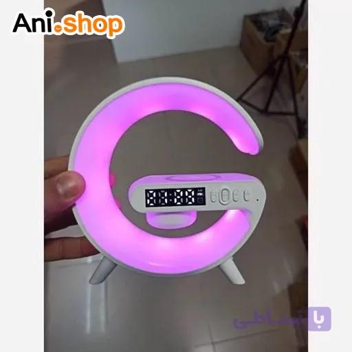 ساعت رو میزی زنگدار،طرح چراغ اسپیکر مدل G63 — تصویر 1