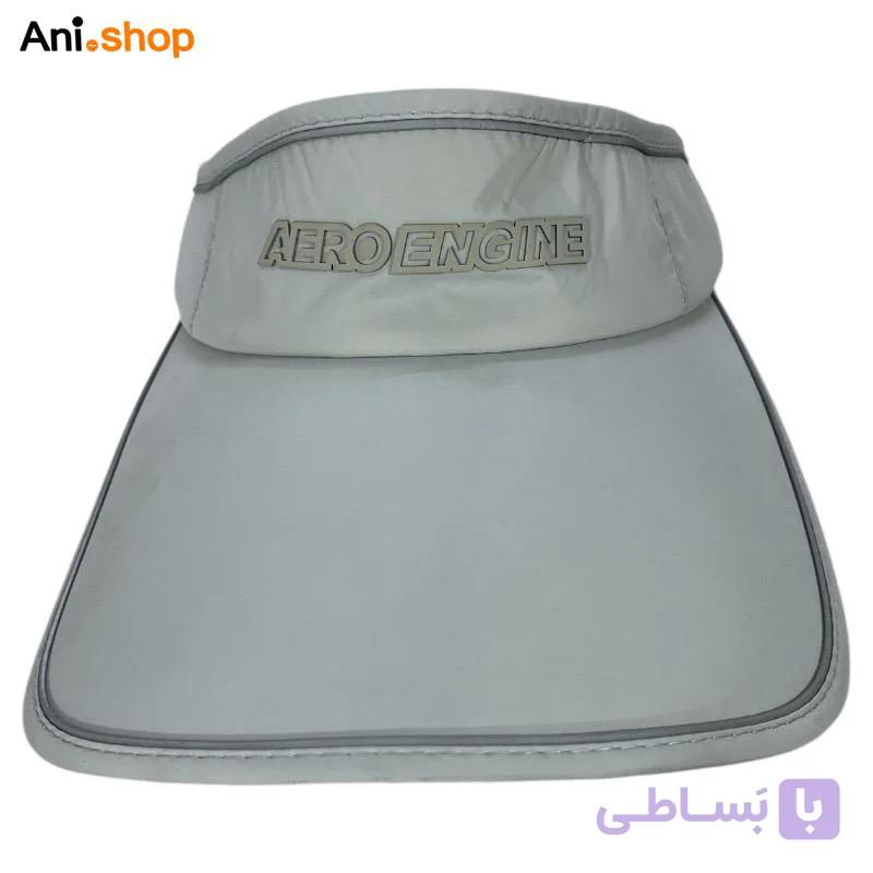 کلاه ورزشی نقاب دار و اسلایدی رنگ طوسی AERO ENGIN اورجینال — تصویر 1