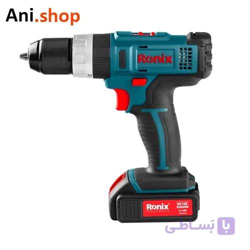 کیت دریل پیچ گوشتی شارژی 16 ولت – LiIon(باطری لیتیوم سامسونگ کره) – ضد آب کد 8616K — تصویر 1