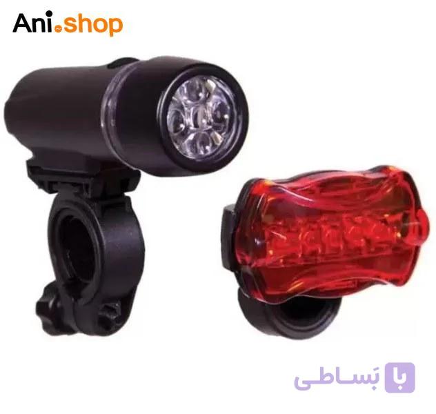 چراغ عقب و جلو دوچرخه پاپیونی — تصویر 1