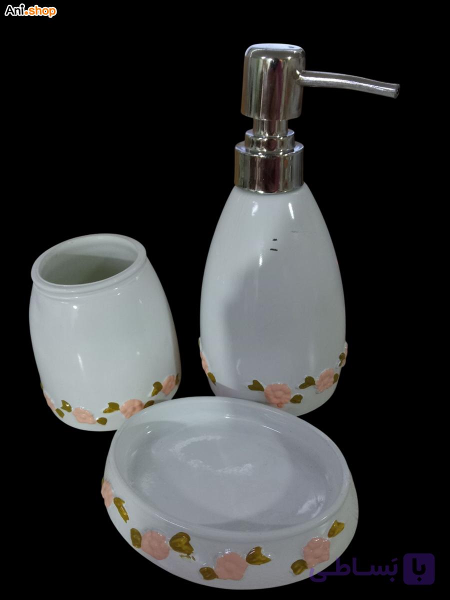 جای مایع صابون و مسواک ست بهداشتی