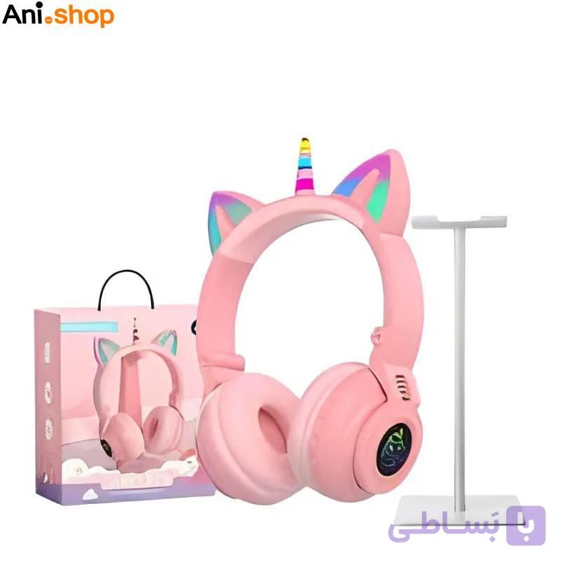هدفون بلوتوثی RGB یونیکورن مدل RKD82 — تصویر 1