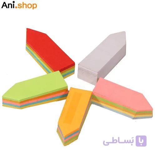کاغذ یادداشت Flags بسته 5 عددی کد 112 — تصویر 1