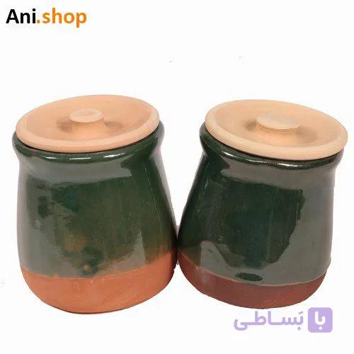 ظرف دیزی سفالی 2 عددی کد 725 — تصویر 1