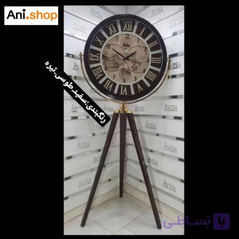 ساعت ایستاده سه پایه کد 203