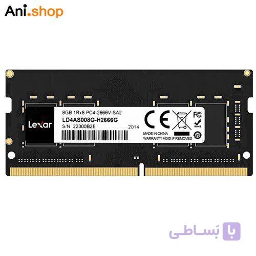 رم 8G مدل DDR4 LEXAR 2666 کد 629 — تصویر 1