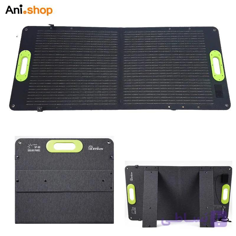 پنل خورشیدی 100W وات قابل حمل مونو کریستال اورجینال ضد آب — تصویر 1