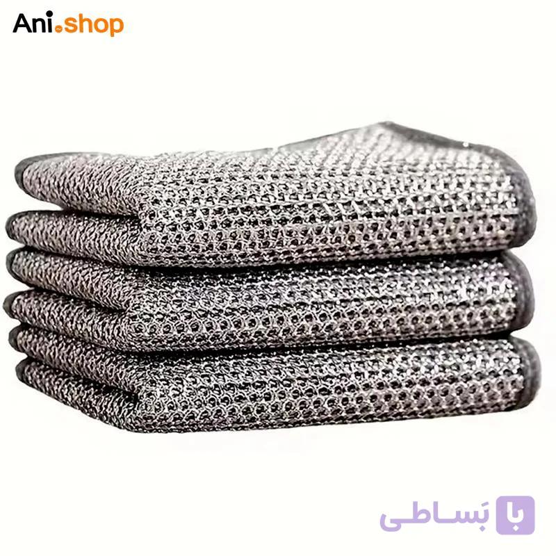 اسکاچ و دستمال توری بسته 5 عددی — تصویر 1