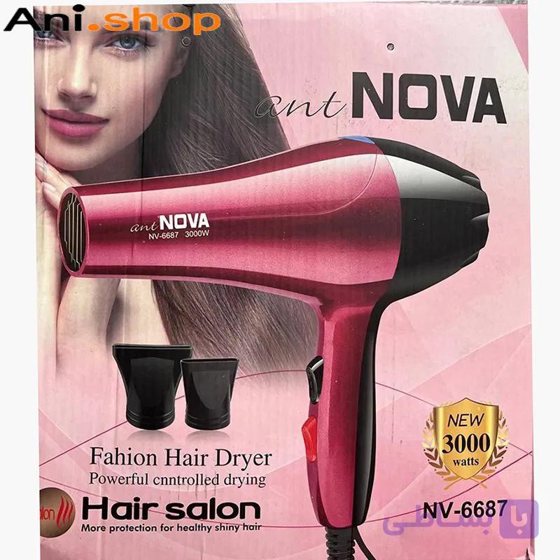 سشوار نوا 3000وات مدل nv6687 — تصویر 1