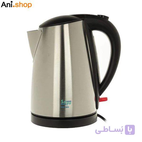 کتری برقی با بدنه استیل معمولی سایا مدل STEAMO کد 143 — تصویر 1