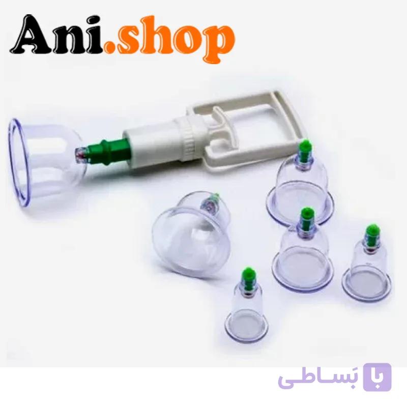 بادکش طبی بدن 6 لیوان — تصویر 1