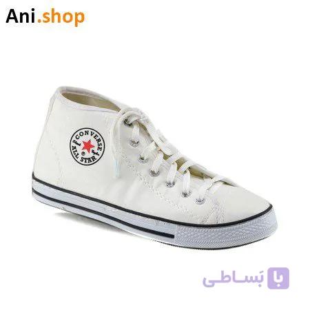 کتونی دخترانه سفید کد444 — تصویر 1