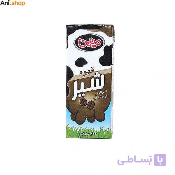شیر قهوه میهن 200 سی سی کد M56