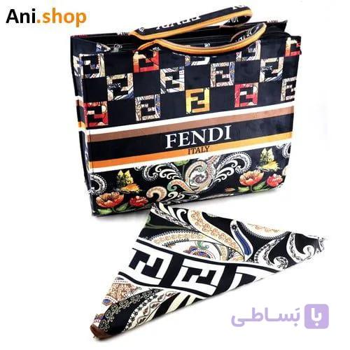 ست کیف و روسری FENDI کد 12