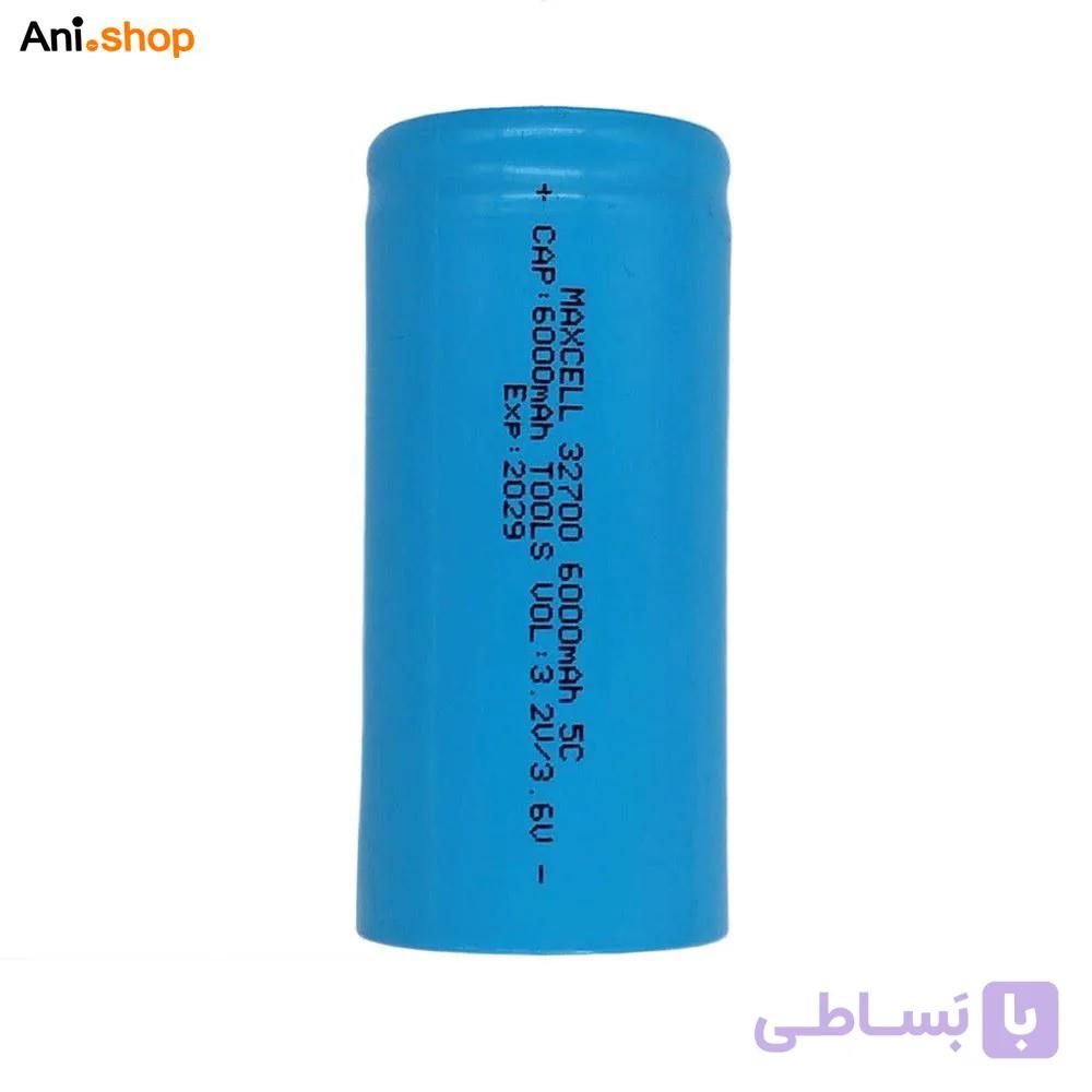 باتری اورجینال شارژی لیتیوم فسفات آهن 3.2v سایز 32700، 6000mAh