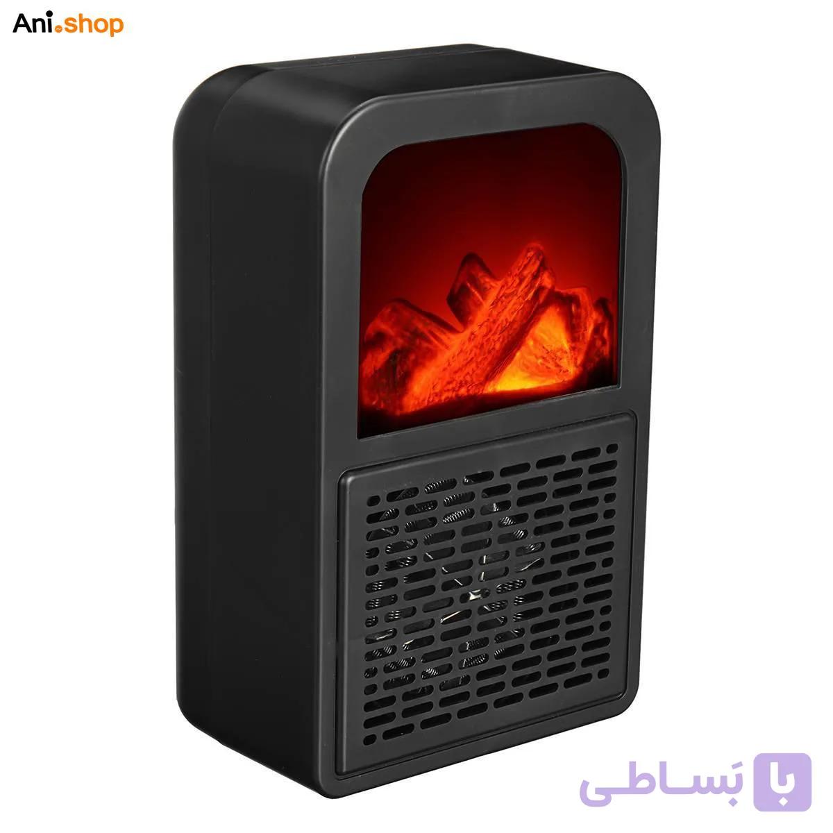 بخاری برقی طرح شومینه مدل 3D flame — تصویر 1