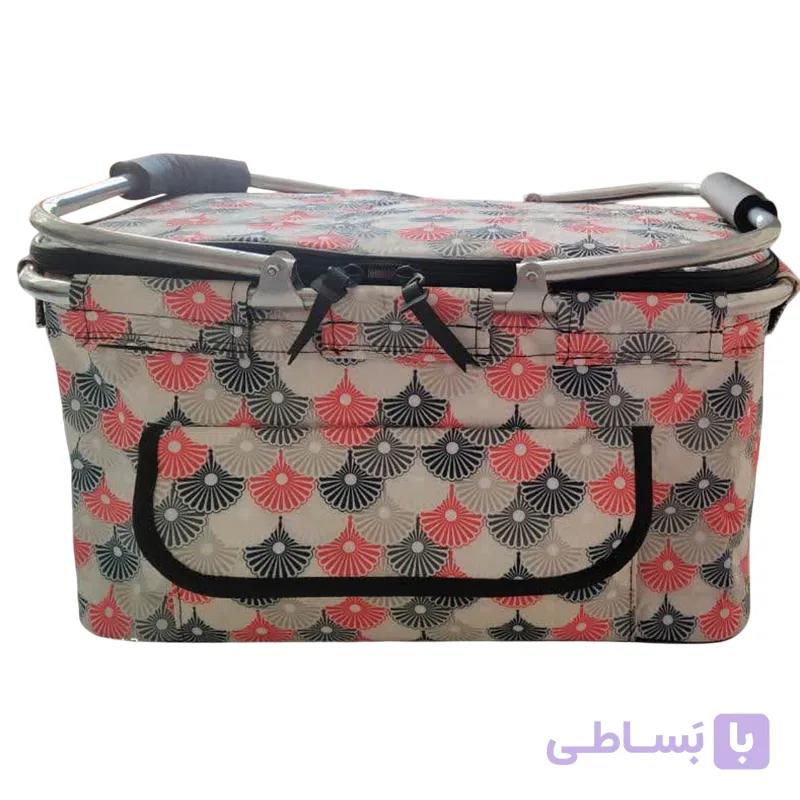 سبد پیک نیک مدل قاصدک رنگی — تصویر 1