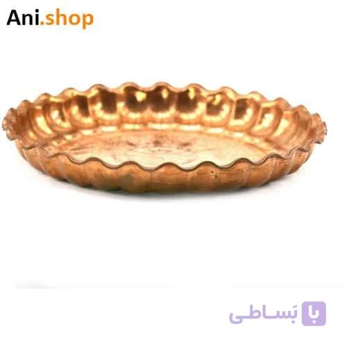 سینی گرد مسی کد46 — تصویر 1