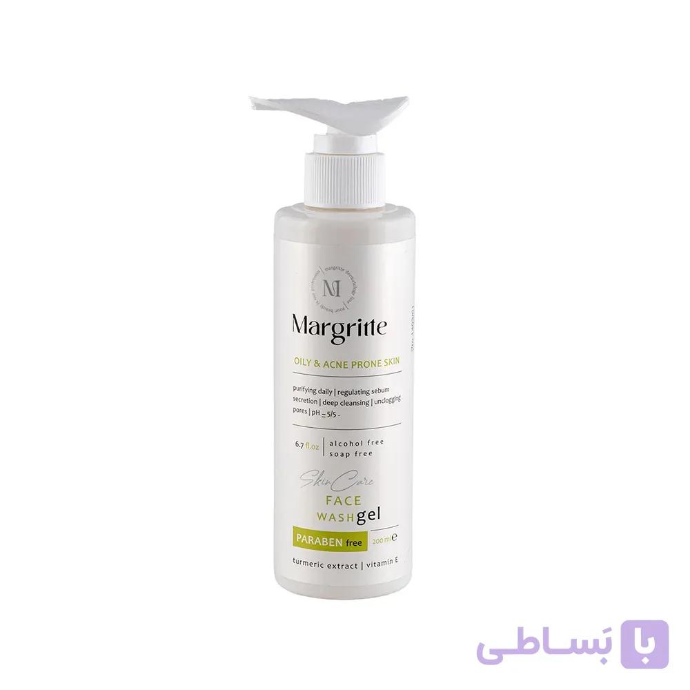 ژل شستشوی صورت مارگریت مناسب انواع پوست حجم 200 میلی لیتر — تصویر 1
