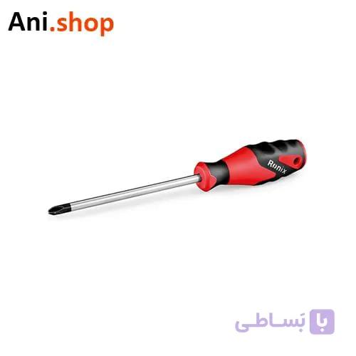 پیچ گوشتی تکی دسته TPR چهارسو 125×5 کد RH-2856