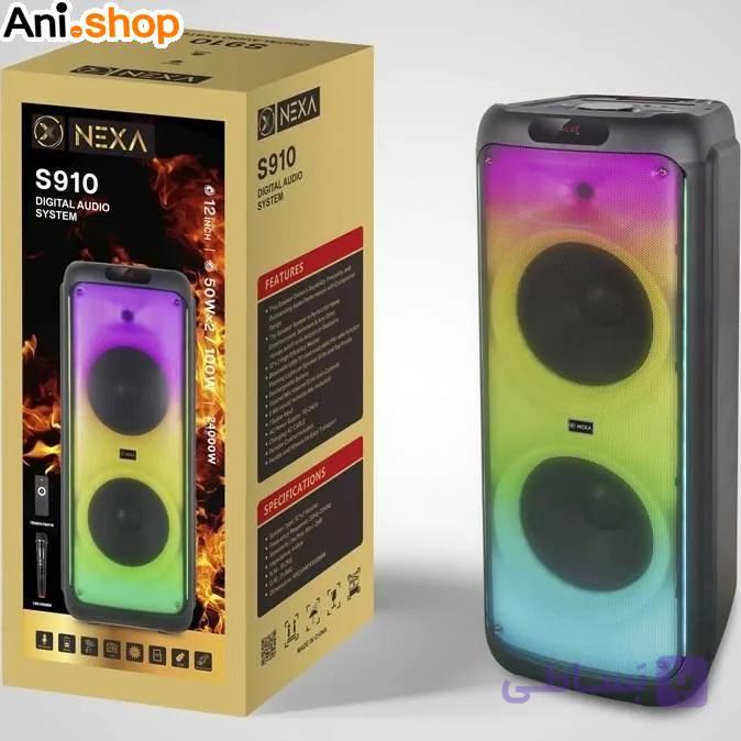 اسپیکر بلوتوثی قابل حمل نکسا مدل S910 — تصویر 1