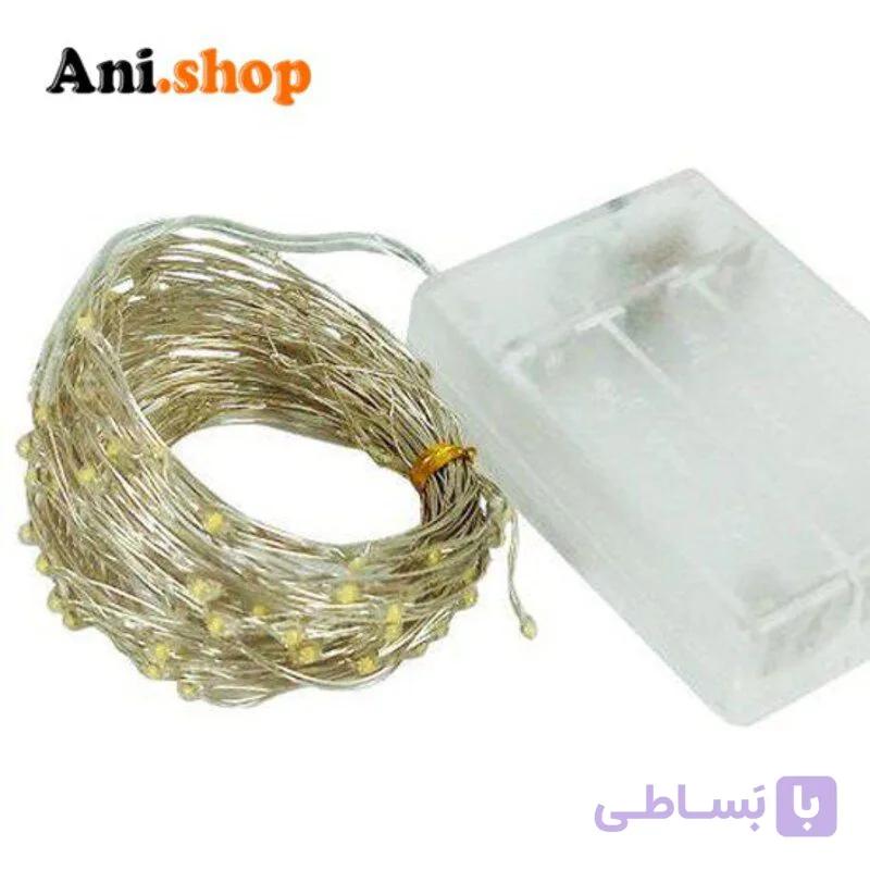 ریسه LEDمفتولی باطری خور (آفتابی)EZ-43