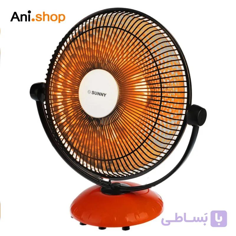 بخاری برقی (هیتر برقی) هالوژنی 900 وات Sunny — تصویر 1