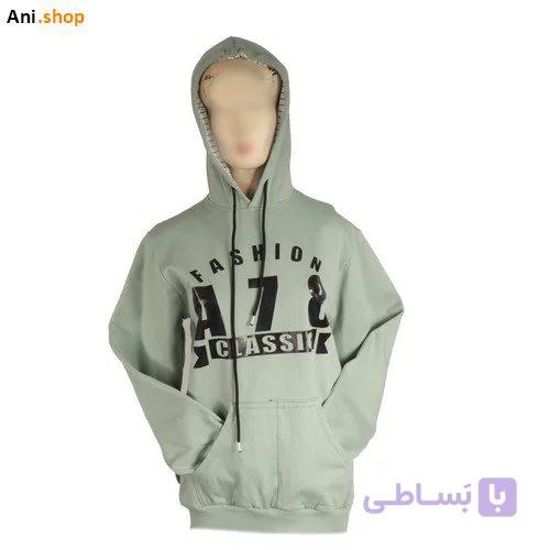 هودی مردانه اسپرت کلاه دارFVA64 — تصویر 1