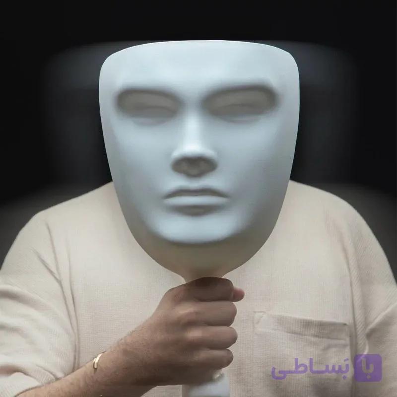 ماسک مافیا رنگ سفید پک 5 عددی — تصویر 1