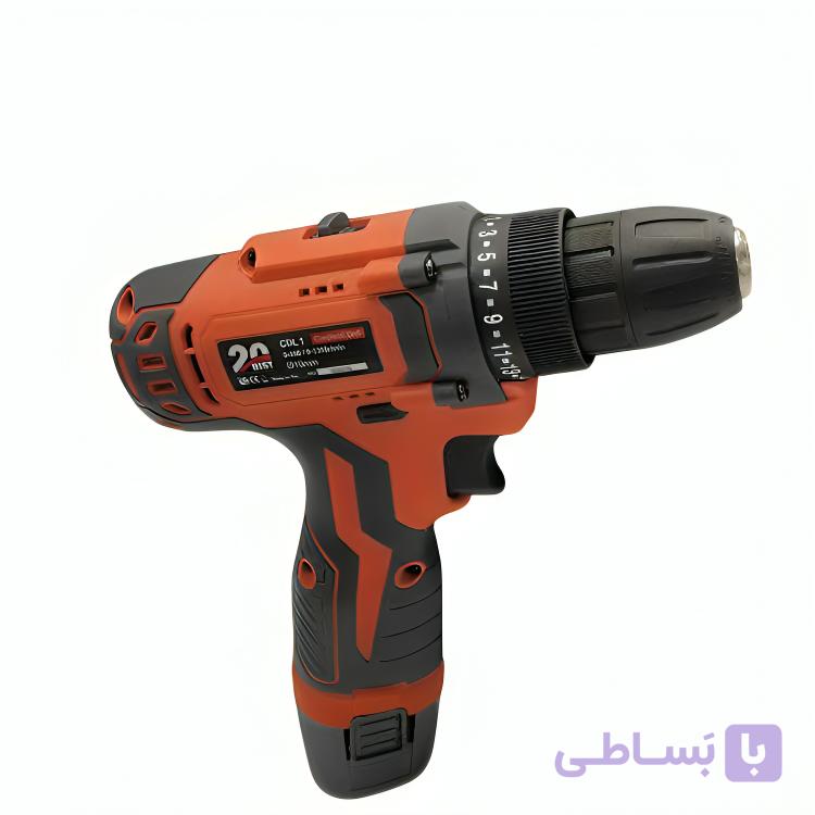 دریل پیچ گوشتی شارژی 12 ولت تک باتری به همراه کیف CE1 — تصویر 1