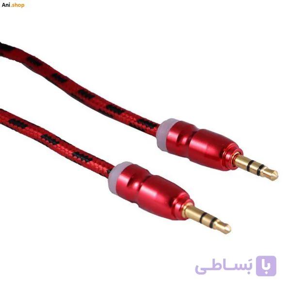 کابل صدا Aux با روکش کنفی — تصویر 1