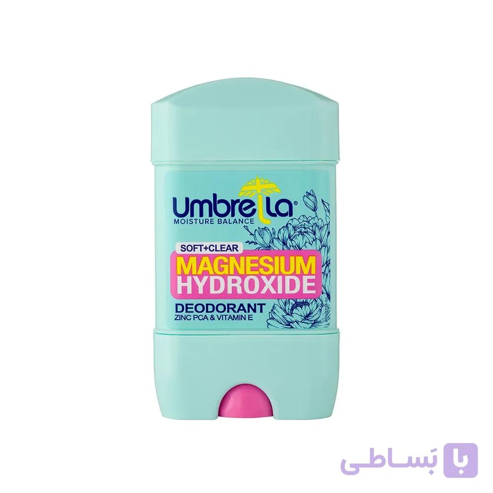 ژل دئودورانت زنانه آمبرلا Soft And Clear حجم 75 میلی لیتر — تصویر 1