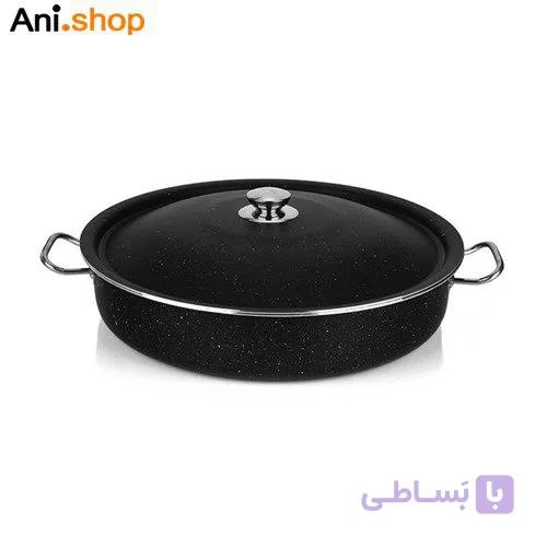 تابه دو دسته 40 درب آلومینیوم مدل TR-40PTG کد 178