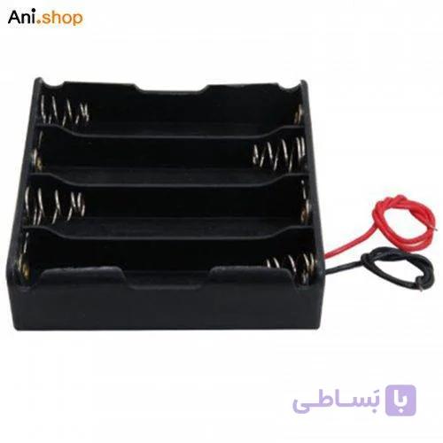 جا باتری 4 تایی مشکی پشت تخت 1.5 ولت کد 111