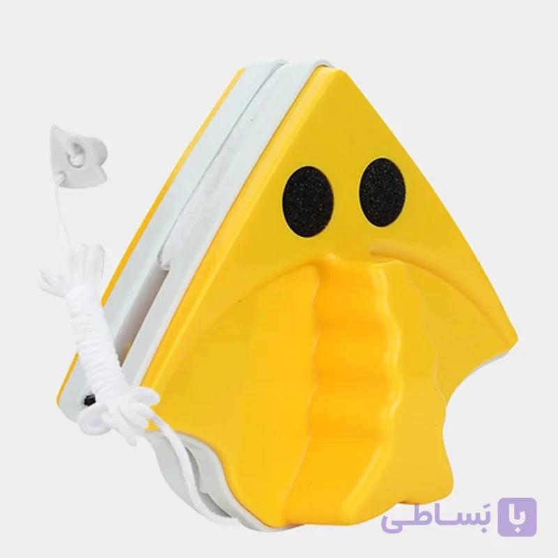 شیشه پاک کن مثلثی اصلی جعبه زرد — تصویر 1