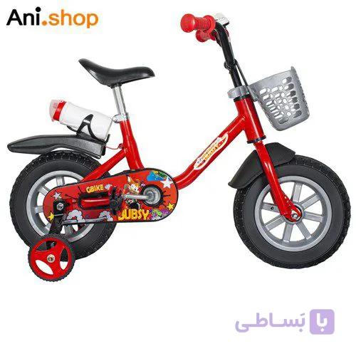 دوچرخه سایز 12 بابزی جی تویز قرمز — تصویر 1
