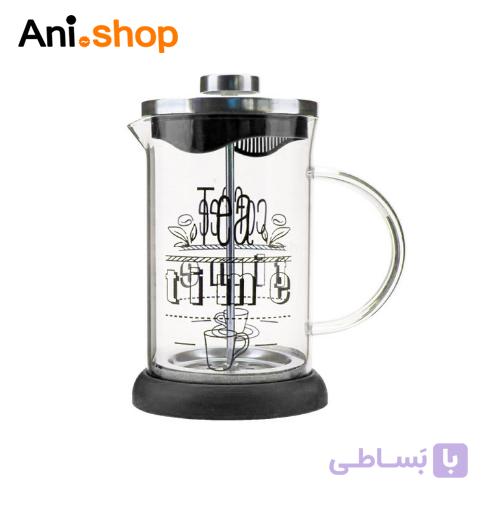 فرنچ پرس دمنوش ساز رنگ قرمز — تصویر 1