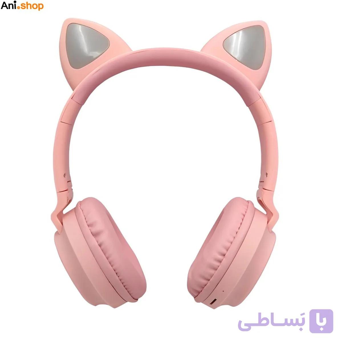 هدفون بلوتوثی مدل گربه ای کد YPPK-BT028 — تصویر 1