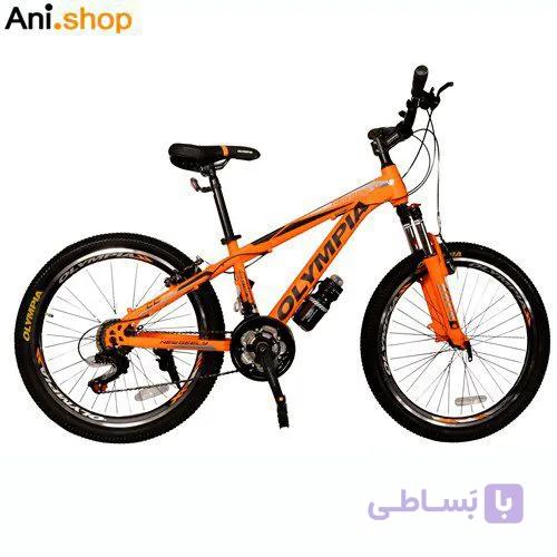 دوچرخه اسپرت المپیا سایز 24 لوازم شیمانو کمک دار — تصویر 1
