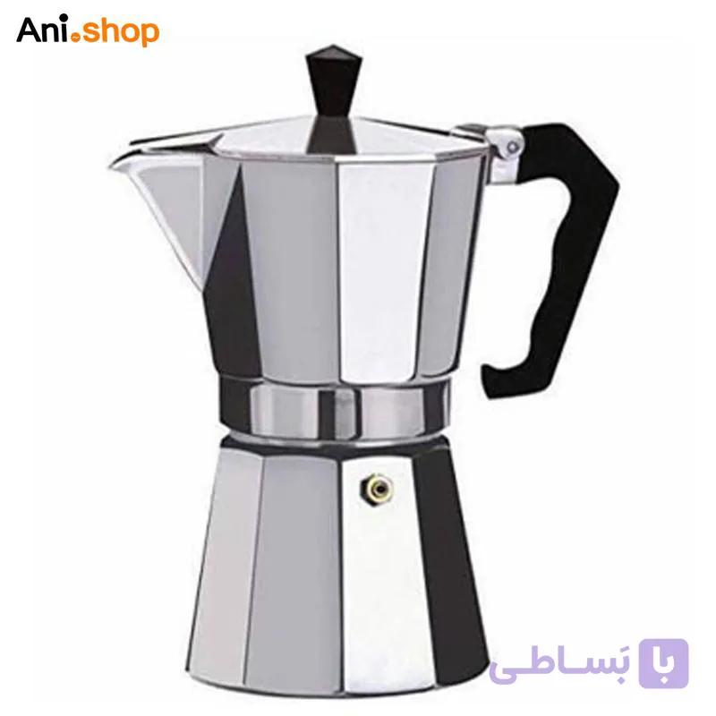 قهوه جوش 6 کاپ استیل — تصویر 1