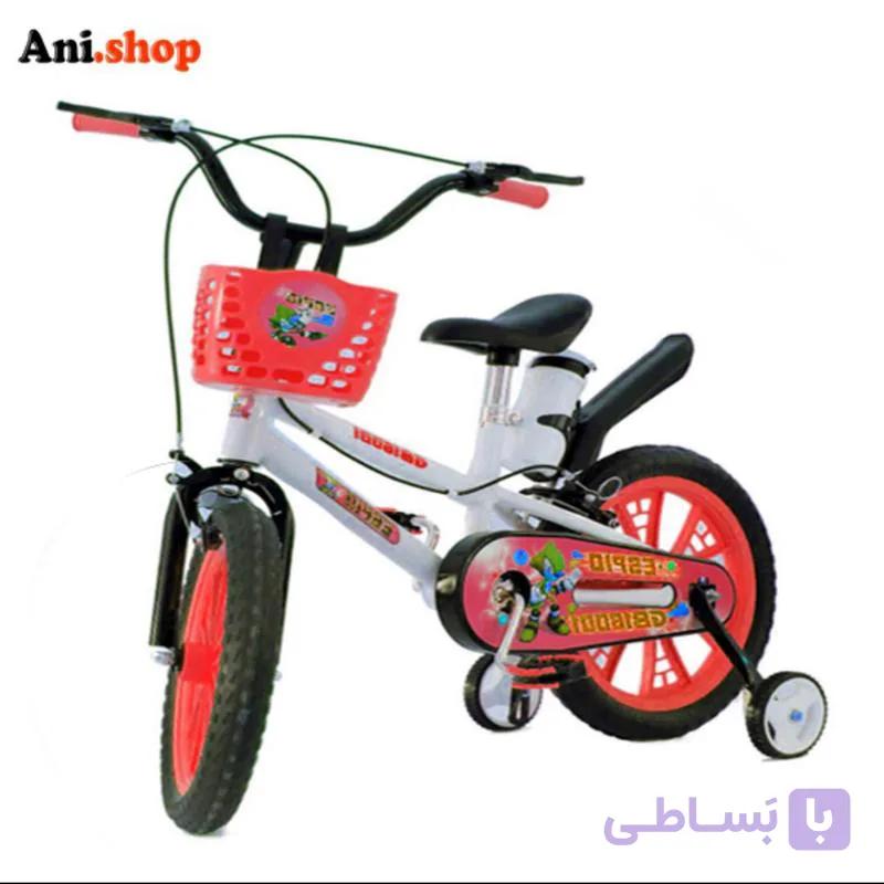 دوچرخه سایز 16 سونیک جی تویز زرد