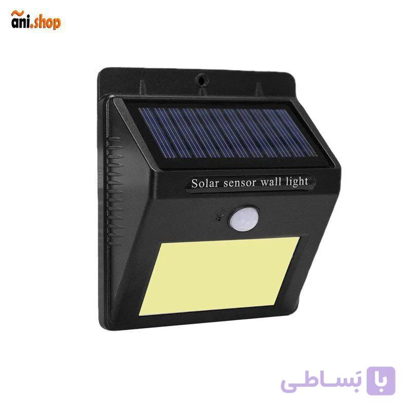 چراغ دیواری خورشیدی به همراه سنسور ez-202 PIR