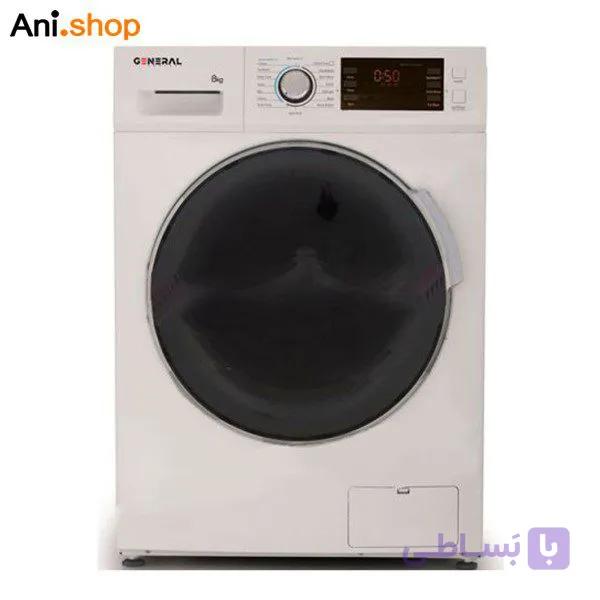 ماشین لباسشویی 8کیلوی جنرال آدمیرال مدل FTU – 4806 سفید — تصویر 1