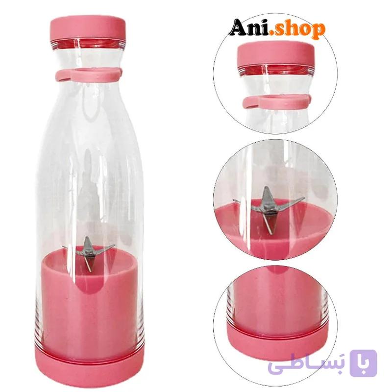 شیکر برقی مخصوص ورزشکاران مدل بطری 420 میل — تصویر 1